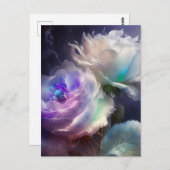 Carte Postale Fleurs d'irdescence arc-en-ciel (Devant / Derrière)