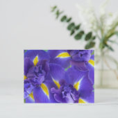 Carte Postale Fleurs d'iris (Debout devant)