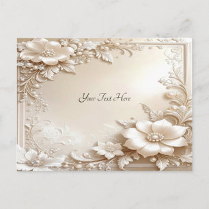 Carte postale Fleurs d'Ivoire
