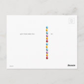 Carte Postale Fleurs d'oeufs de Paille de canard Casquette de Pâ (Dos)