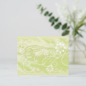 Carte Postale fleurs d'olive (Debout devant)
