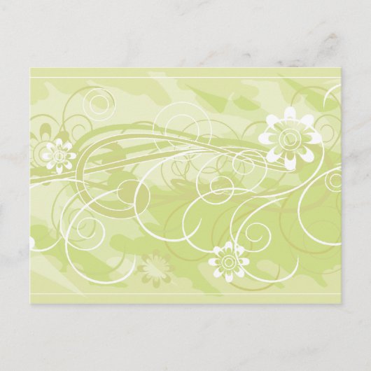 Carte Postale fleurs d'olive (Devant)