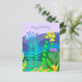 Carte Postale Fleurs du désert (Debout devant)