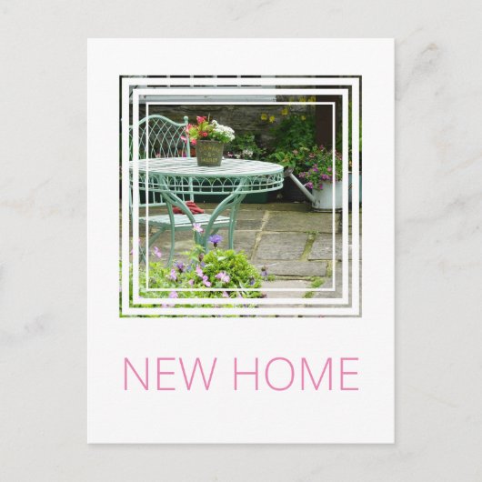 Carte Postale Fleurs et jardin (Devant)
