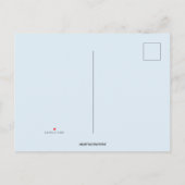 Carte Postale Fleurs et papillons modifiables Invitation d'anniv (Dos)