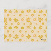 Carte Postale Fleurs et pétales 11 (Dos)
