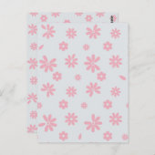 Carte Postale Fleurs et pétales 12 (Devant / Derrière)