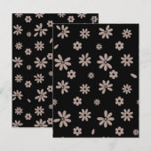 Carte Postale Fleurs et pétales 14 (Devant / Derrière)