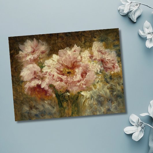 Carte Postale Fleurs - Félix Ziem