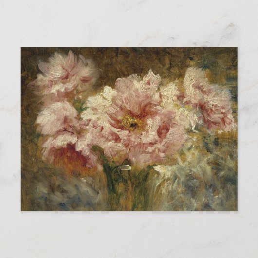 Carte Postale Fleurs - Félix Ziem (Devant)