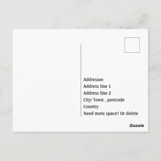 Carte Postale Fleurs folkloriques Wycinanki noir (Dos)