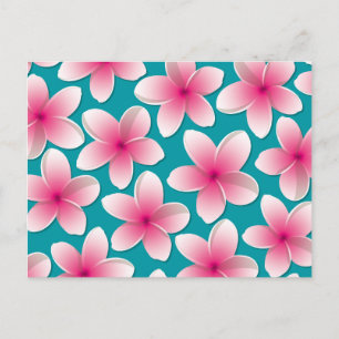 Carte Postale Fleurs frangipani/Plumeria
