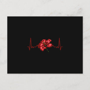 Carte Postale Fleurs Hibiscus Blossom