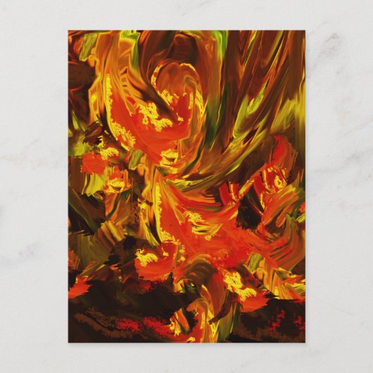 Carte Postale Fleurs Imaginaires (Devant)