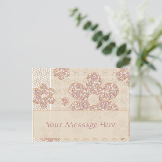 Carte Postale Fleurs Inc (Debout devant)