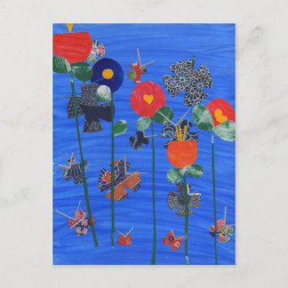 Carte postale Fleurs japonaises