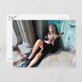 Carte postale Fleurs Mortes Vamplifiées (Devant / Derrière)