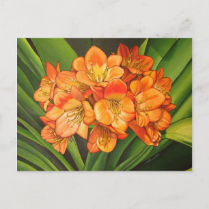 Carte Postale Fleurs oranges is already in French, so the transl