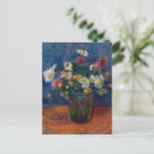 Carte Postale Fleurs par William James Glackens (Debout devant)