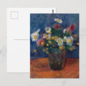 Carte Postale Fleurs par William James Glackens (Devant / Derrière)