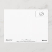 Carte Postale Fleurs peintes (Dos)