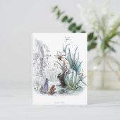 Carte Postale Fleurs personnifiées (Debout devant)