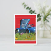 Carte Postale Fleurs rapides (Debout devant)
