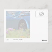 Carte Postale Fleurs rapides (Dos)
