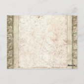 Carte Postale fleurs rose japonaise cerisier fleur printemps mar (Dos)