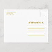 Carte Postale Fleurs Rouges Mariées Et Joyeuses Photo De Noël (Dos)