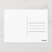 Carte Postale Fleurs Rustiques Automne Sage Vert Enregistrer La (Dos)