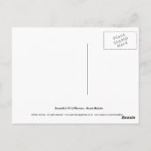 Carte Postale Fleurs sauvages (Dos)