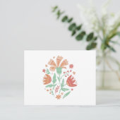 Carte Postale Fleurs sauvages (Debout devant)