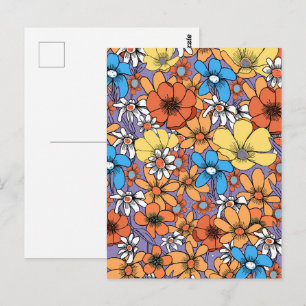 Carte Postale Fleurs sauvages