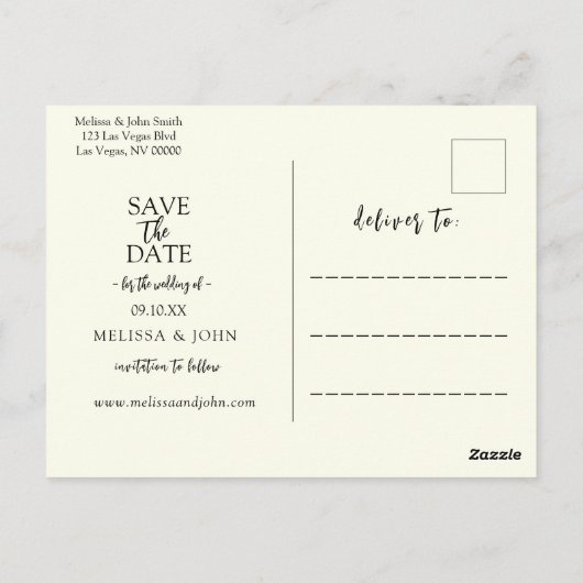 Carte Postale Fleurs Sauvages Bohèmes Florales Enregistrer la Da (Dos)