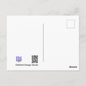 Carte Postale Fleurs sauvages : Michaelmas Daisies do-it-yoursel (Dos)