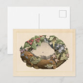 Carte Postale Fleurs sauvages par Grant Wood (Devant / Derrière)