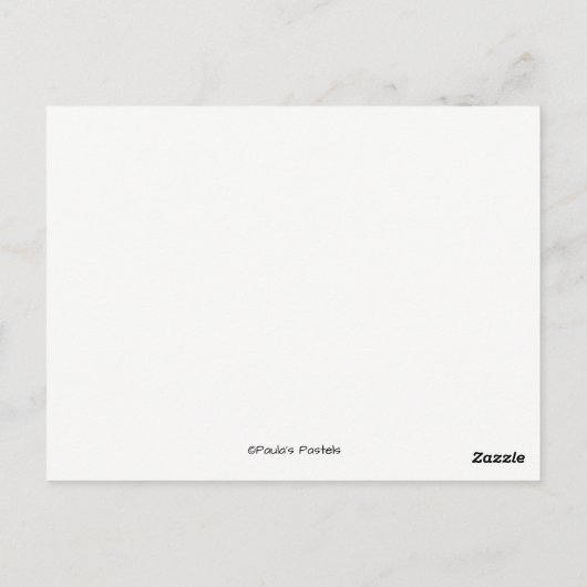 Carte Postale Fleurs SnowDrops (Dos)