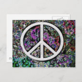 Carte Postale Fleurs solaires (Devant / Derrière)