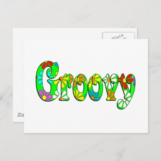 Carte Postale Fleurs super (Devant / Derrière)