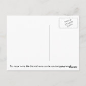 Carte Postale Fleurs vintages (Dos)