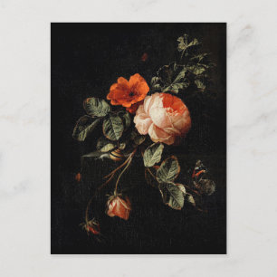 Carte Postale Fleurs vintages