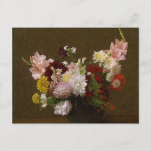 Carte Postale Fleurs Vintages Victoria Dubourg