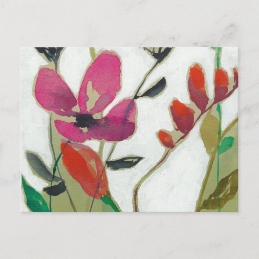 Carte Postale Fleurs vives I (Devant)