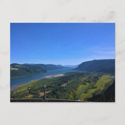 Carte Postale Fleuve Columbia, Oregon (Devant)