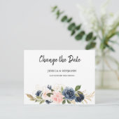 Carte Postale Fleuve de la marine Changer la date (Debout devant)
