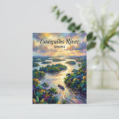 Carte Postale Fleuve Essequibo Guyana (Debout devant)