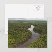 Carte Postale Fleuve Essequibo, plus long fleuve de Guyana, et 5 (Devant / Derrière)