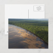 Carte Postale Fleuve Essequibo, plus long fleuve de Guyane, et 3 (Devant / Derrière)