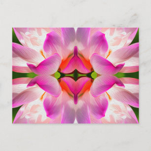 Carte Postale FLEUVE PURPLE - Art Fractal -